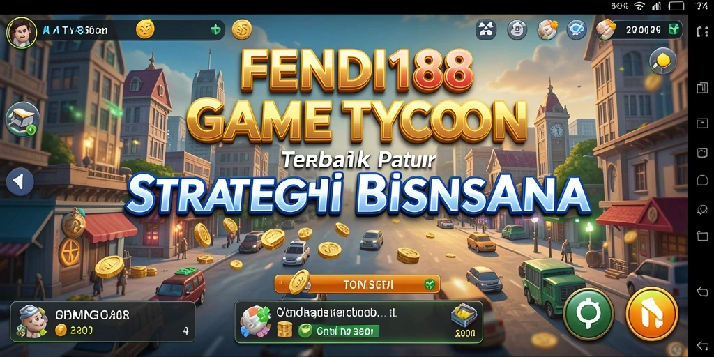 Tampilan gameplay menarik dalam FENDI188 yang menunjukkan manajemen bisnis yang strategis.