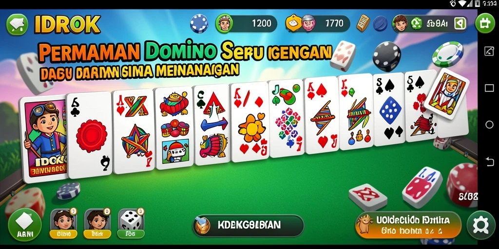 Screenshot gameplay IDROK yang seru dan mengasyikkan.