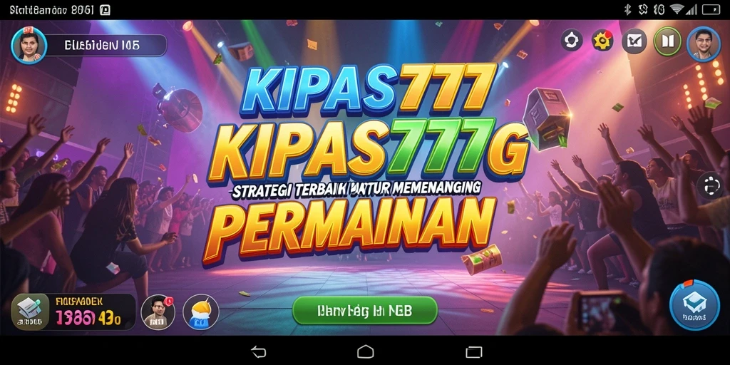 Tampilan gameplay KIPAS777 yang mendebarkan dan strategis.