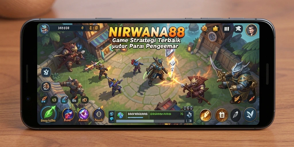 Gambaran gameplay strategi menegangkan di NIRWANA88.