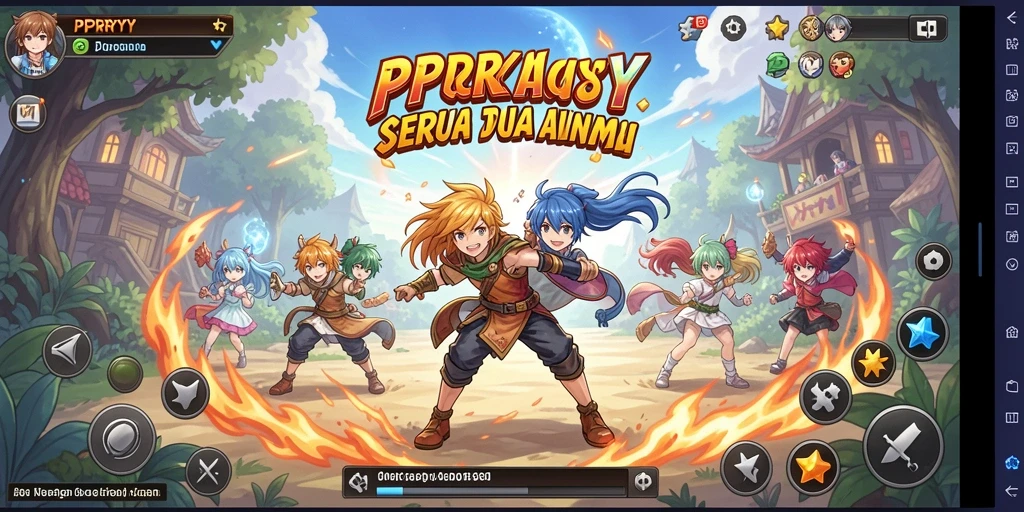 Tampilan menarik dari gameplay PPRRYY yang penuh aksi.