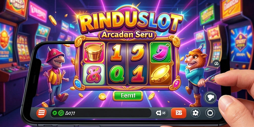 Gameplay RINDUSLOT yang seru dengan grafis menarik dan fitur bonus.
