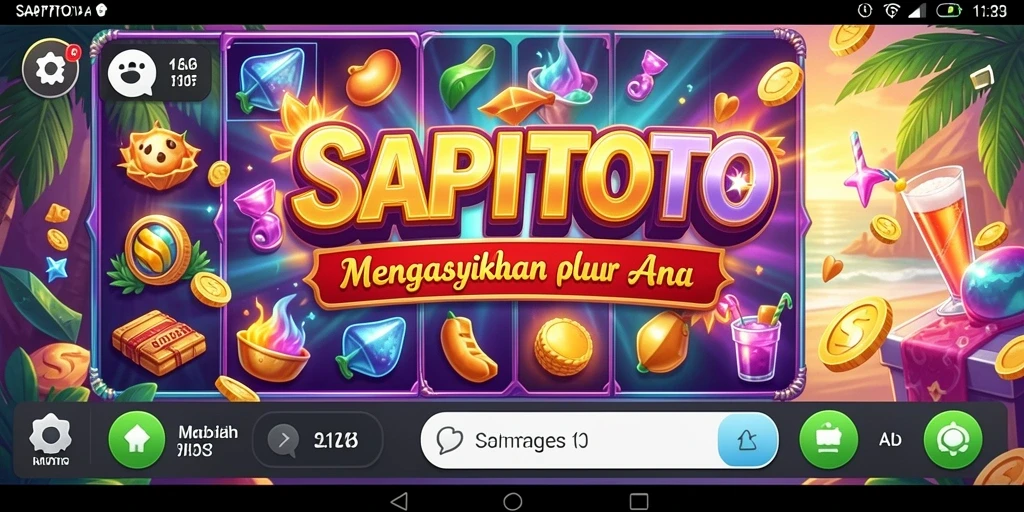 Tampilan menarik dari gameplay SAPITOTO yang seru.