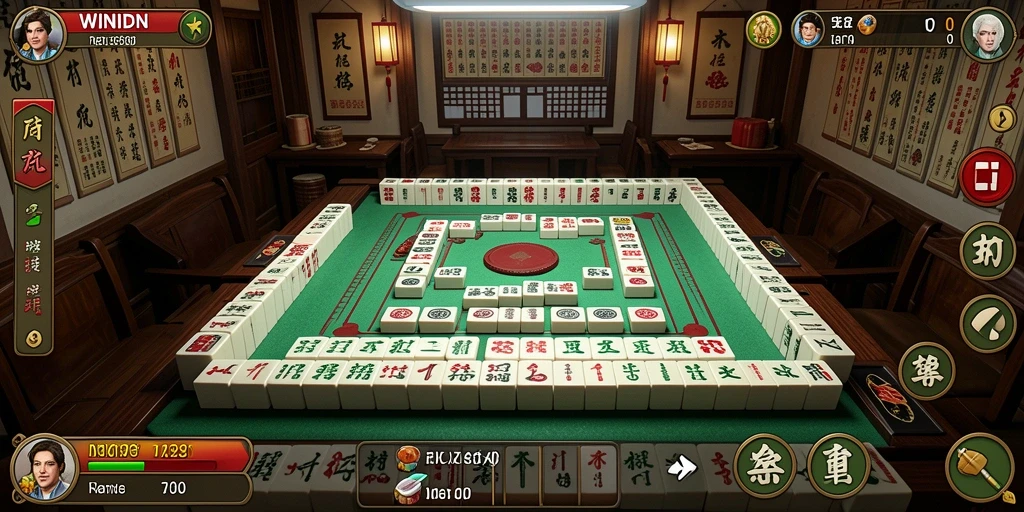 Screenshot gameplay <strong>WINIDN</strong> menampilkan keseruan bermain Mahjong.